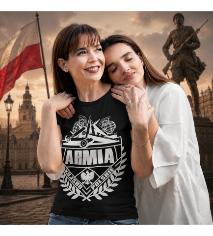 Koszulka damska- ARMIA (BIAŁY)